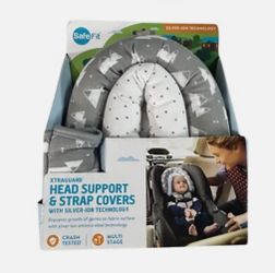 XtraGuard™ Head Support & Strap Covers – Comfort & Protection for Newborns