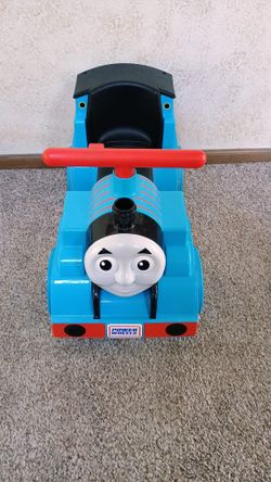 Wow Only $25 Collectible Thomas The Tank Train Engine Ride On Power Wheels. Needs battery or push with feet. See our other great vintage art antiques