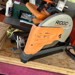 Ridgid Shop Saw 14” Heavy Duty Used In Perfect Conditions 135 Dls 