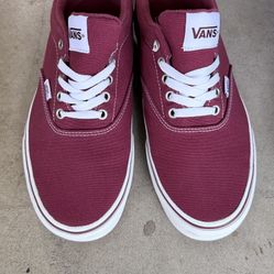 Vans Men's Sneakers (Red)