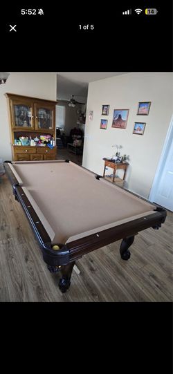 2022 Sonoma Wood Pool Table