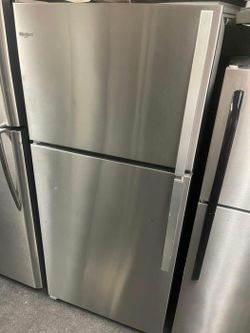 Whirlpool Top Mount Refrigerator Stainless Steel