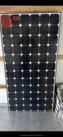 SunPower 230W Solar Panel SPR-230 – Monocrystalline – Working