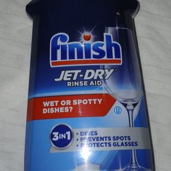 New Finish Jet Dry Rinse Aid 