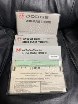 2004 DODGE RAM OWNERS MANUAL, ETC.