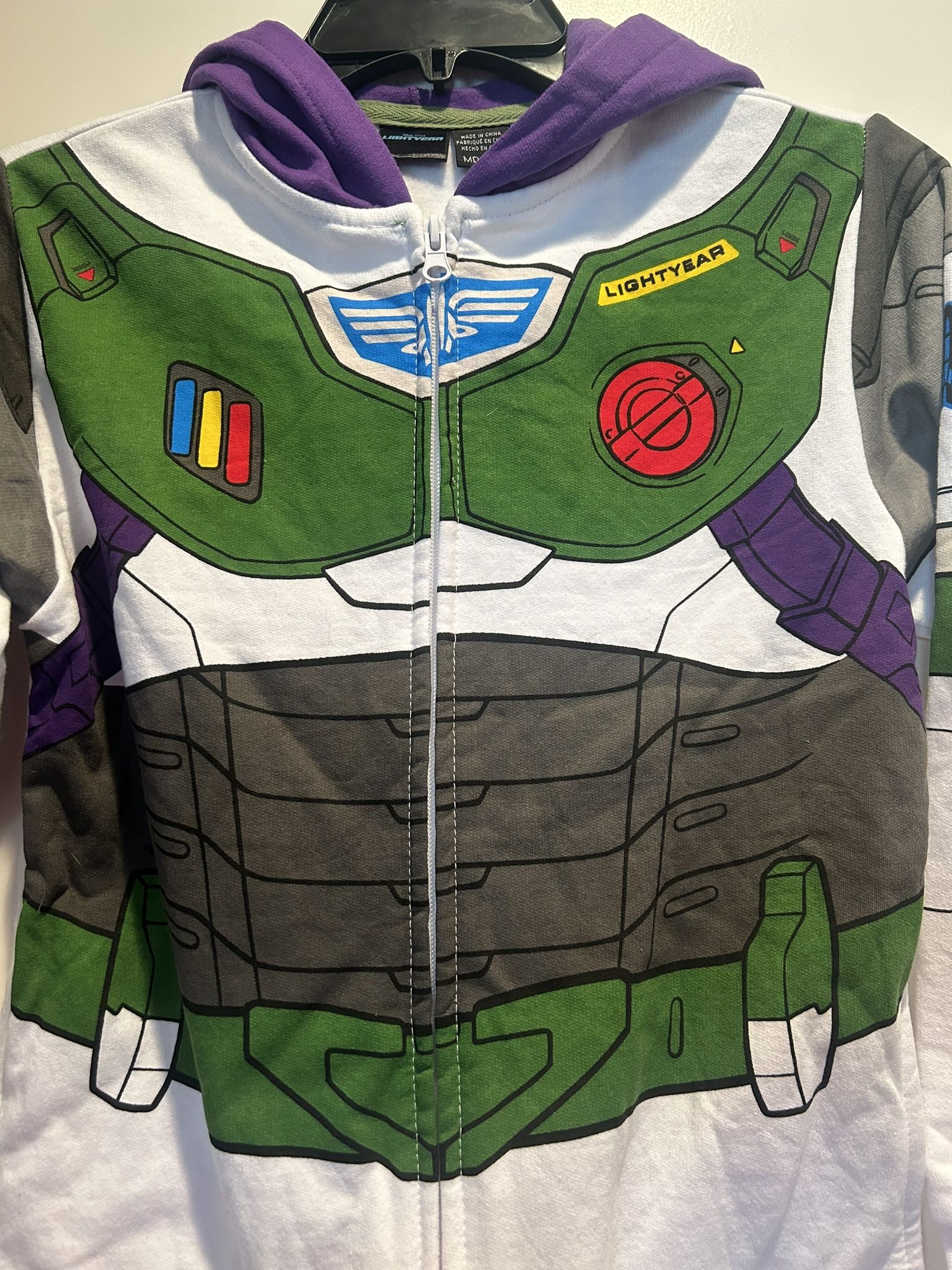 Disney Disneyland Buzz Light year Kids Jacket Size Medium With Tags