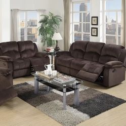 Recliner Sofa And Loveseat Set Brand New 