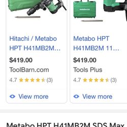 Metabo Demo Hammer