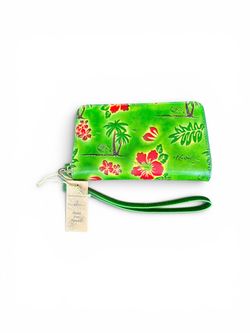New Hawaiian Aloha Wristlet Wallet Clutch