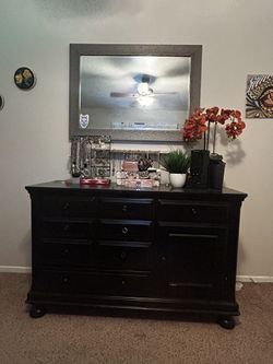nightstand and dresser