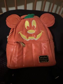 Loungefly Disney Mickey pumpkin backpack