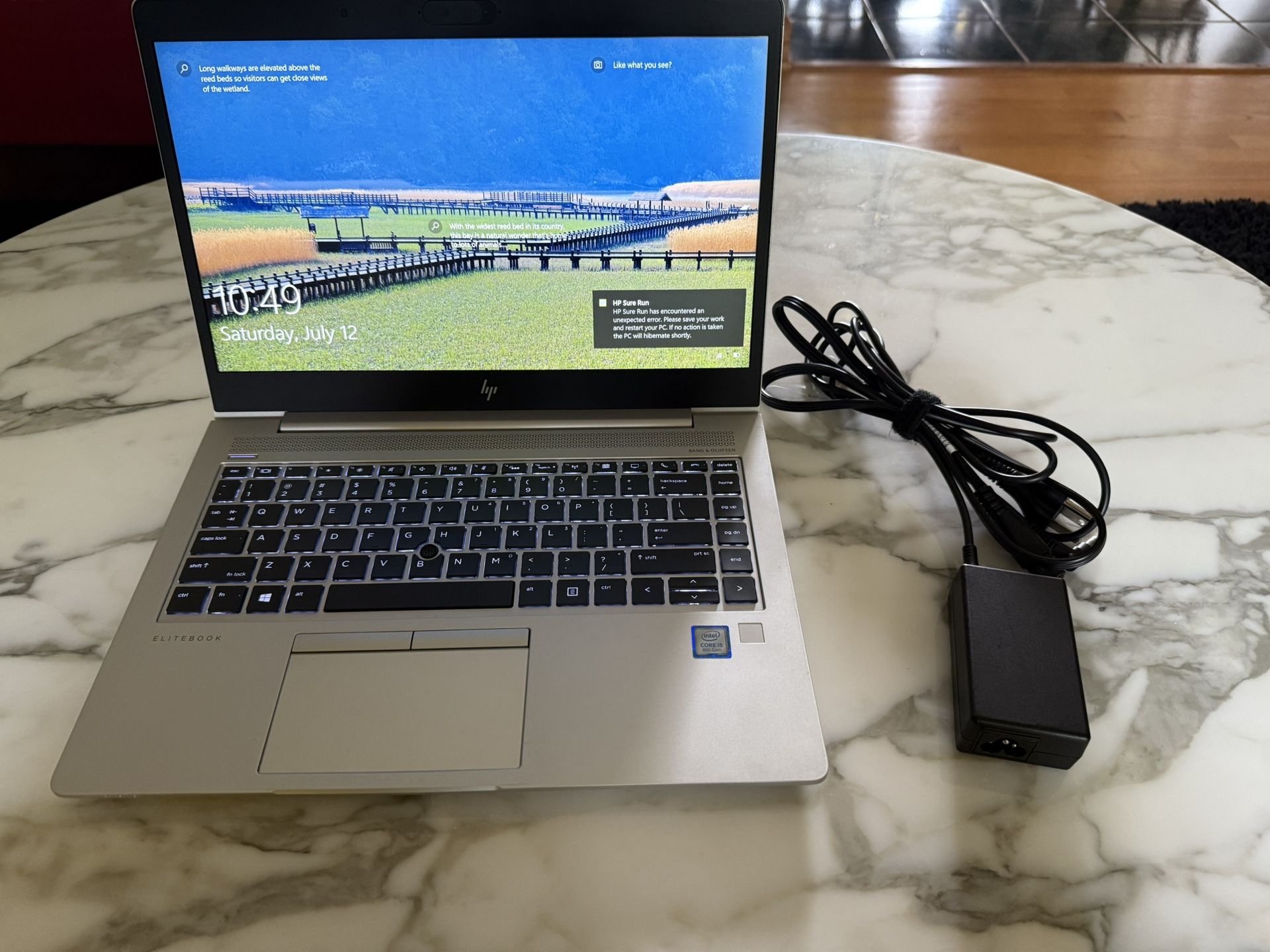HP EliteBook 840 G6 Laptop i5 8GB RAM 256GB SSD Windows 10