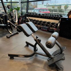 Matrix hyper extension commercial gym equipment exercise fitness workout bench