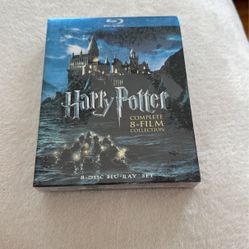 Harry Potter Complete 8-film Collection On Blu-ray 