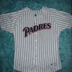 Padres Classic Jersey - Size XXL (brand Russell athletic) 🌟    #SD #SanDiego #Padres #BaseballJersey #vintagebaseball 