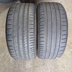 255/35ZR20 PIRELLI PZERO PAIR OF TIRES