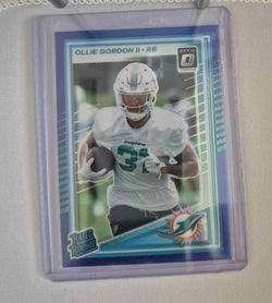 Ollie Gordon II Rated Rookie Purple #218