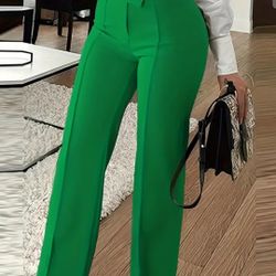 Green PANTS SIZE L
