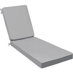 AAAAAcessories Outdoor Chaise Lounge Cushions, 74 x 23 x 3 in, Set of 1
