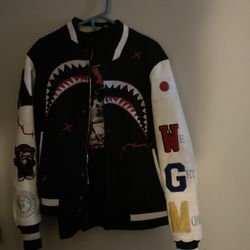 Bape Varsity Jacket Sz Small