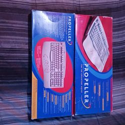 Old School Propeller Voyager Keyboards (Both Still In Box) 