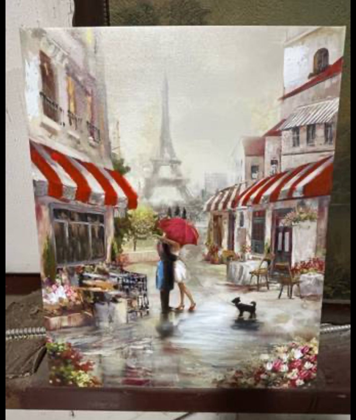 Enclave In Paris Painting