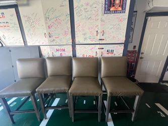 Set of 4 bar tables