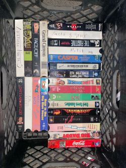 Large retro VHS collection