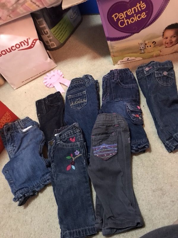 3/6 Months baby girls jeans