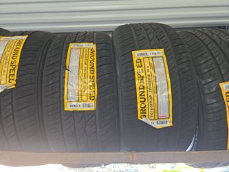 Set of four NEW TIRES 235/40-18