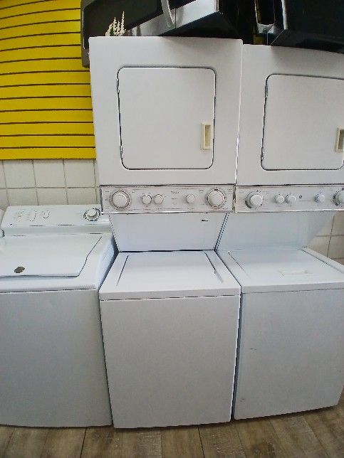 Whirlpool Small Size 24wide 72tall Stackable Washer And Electric