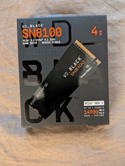 WD_BLACK SN8100 4TB NVMe SSD