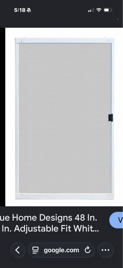 Sliding Screen Door.