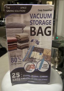 Cozy Essential Vacuum Storage Bags 25-Pack