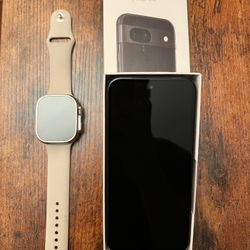 Apple Watch Ultra 1 GPS + CELLULAR+ GOOGLE PIXEL 8A