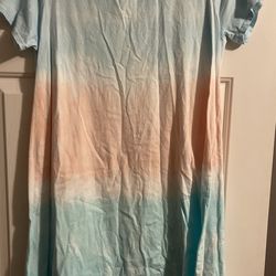 Tie-dye dress