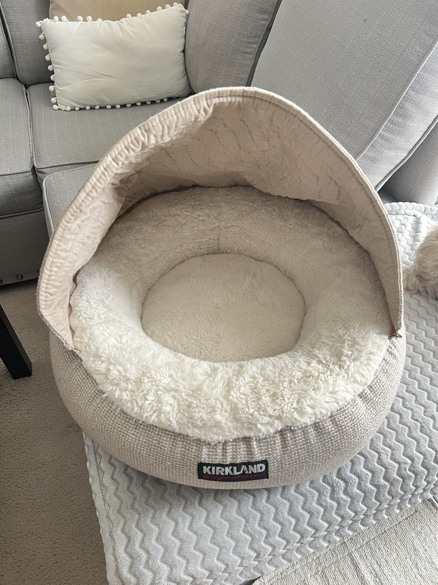 Dog Bed With Hood/Canopy