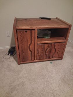Old TV Stand, Entertainment Center. $45 OBO