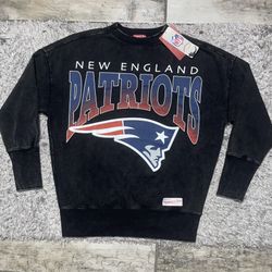 New England Patriots Mitchell & Ness Crewneck