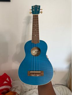 Ukulele and tuner