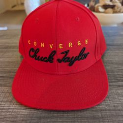 Converse Red Chuck Taylor Snap Back Hat