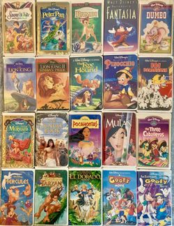 VHS Disney Classics + More!! Some Black Diamond Classics