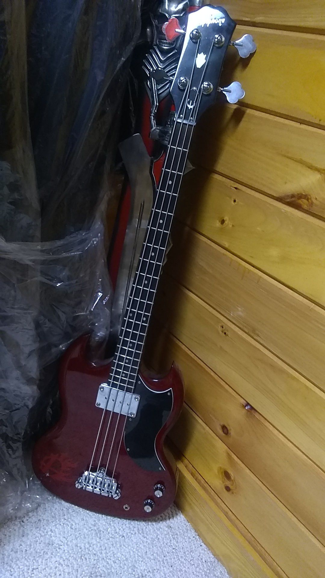 Epiphone Bass Guitar (Red)