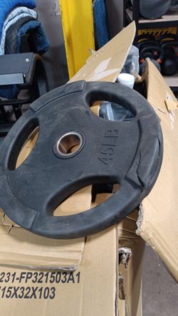 45 Pound Plate And 10 Pound 