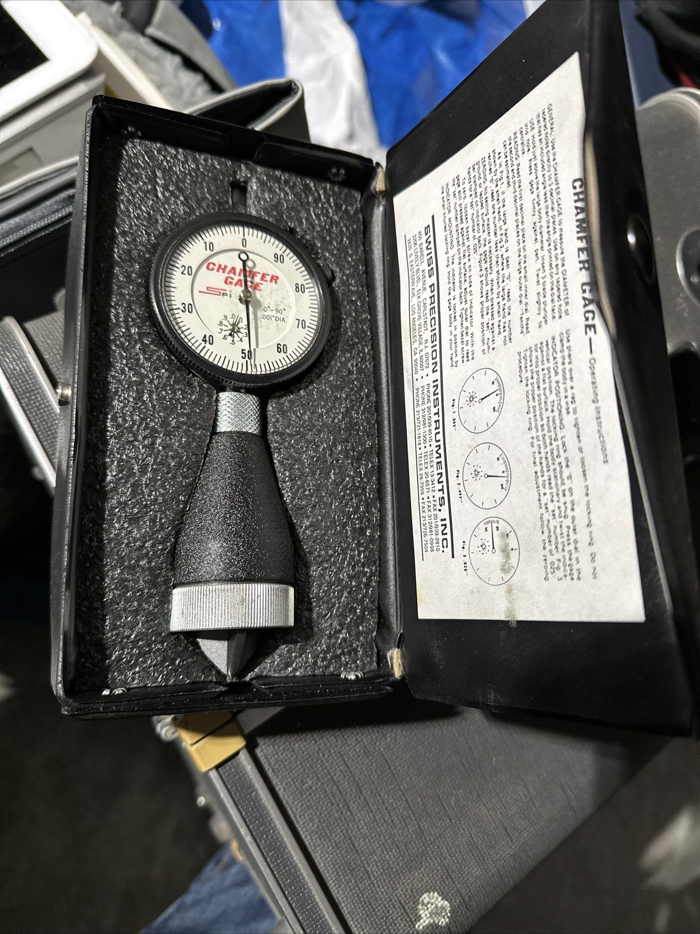 Spi Chamfere Gage Swiss Precision Instrument. Model 1090 SN. 20392
