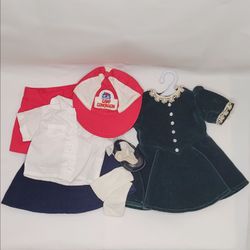 Molly Mcintire Outfit Bundle American Girl Doll Evergreen/Camp Gowonagin/Meet PC