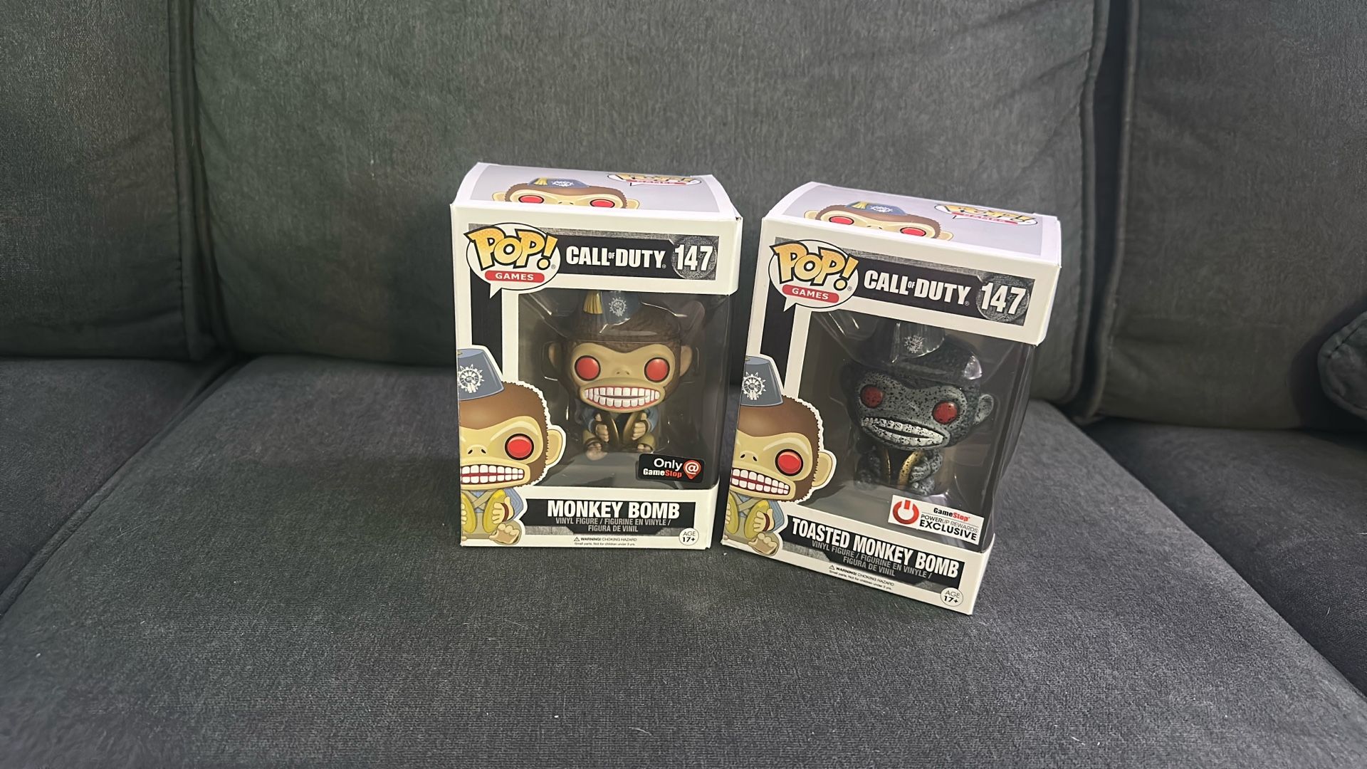 Monkey Bomb And Toasted Monkey Bomb Exclusive Funko Pop Set