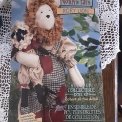 Vintage Daisy Kingdon Noah's Pals Rory Lion Doll Kit