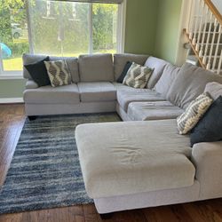 Couch (Sectional; Living Spaces)