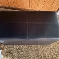 Ottoman with storage - Brown